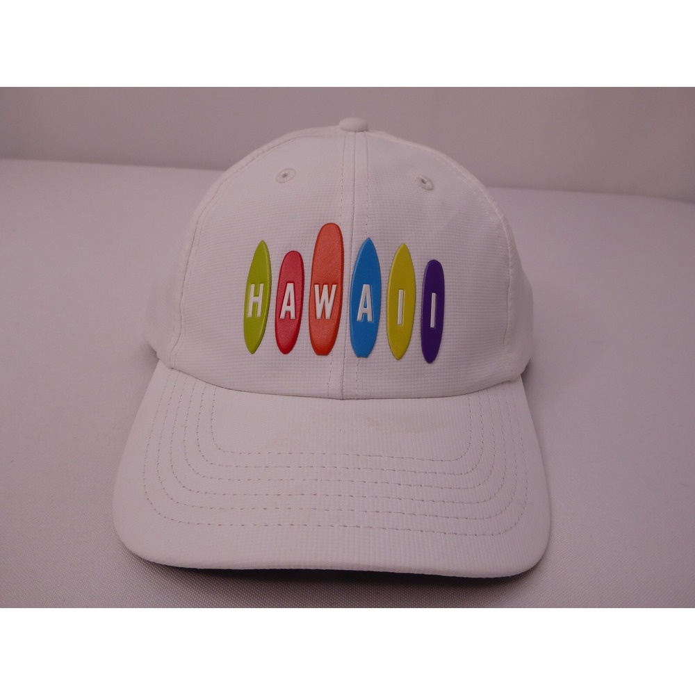 NWT‎ Imperial Hawaii 100% Cotton White Baseball Hat Cap